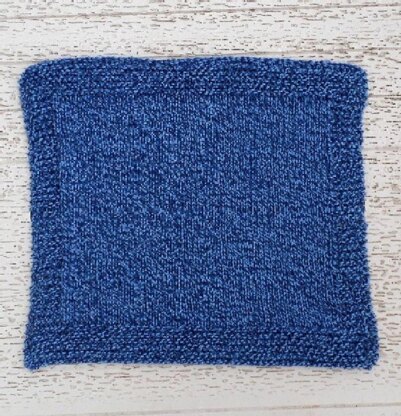 Garter Edge Wash Cloth