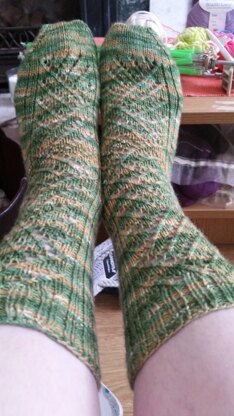 Winding Way Socks