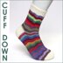Ripple Socks - Cuff Down