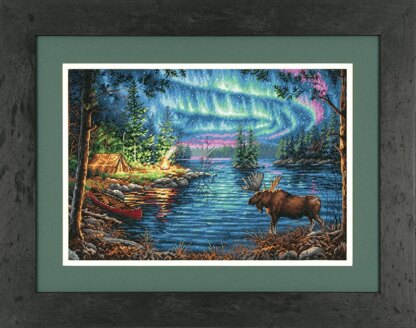 Dimensions Gold: Counted Cross Stitch Kit: Northern Night - 30 x 40.5cm