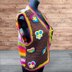 Flower Power Crochet Waistcoat