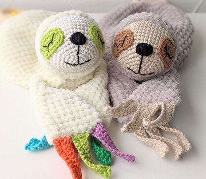 Sloth Comforter & Teether, Sloth Lovey