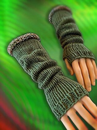 Basic Long Fingerless Gloves