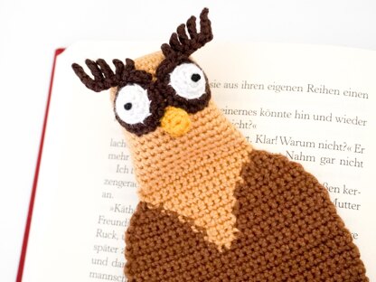 Owl Bookmark Crochet Pattern