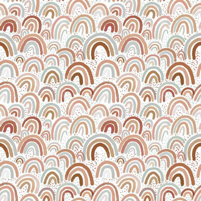 Poppy Fabrics - Digital Rainbows 2 Jersey