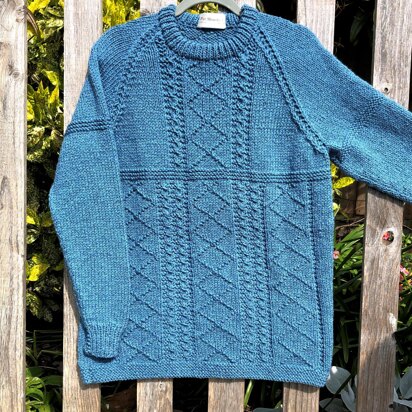 Brixham Gansey Raglan Sweater