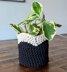 Two Tone Wavy Pot Cover