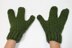 Turtle/Minion/Alien 3 Finger Crochet Gloves