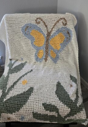 Butterfly Charm Baby Blanket