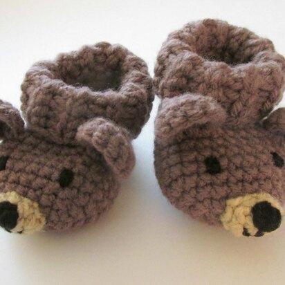 Teddy Bear Booties