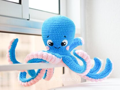 Ostin the Octopus pattern (PDF + 4 videos)