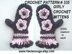 335, FRILLY EDGE GIRLY MITTENS