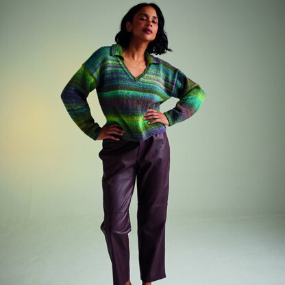 Sirdar 10718 Midnight Garden Sweater PDF