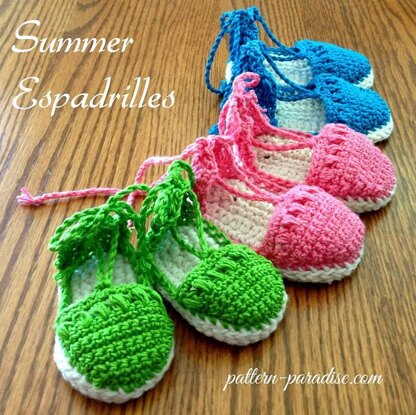 Summer Espadrille Sandals PDF12-114