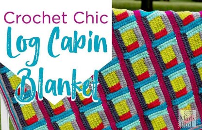 Chic Log Cabin Blanket