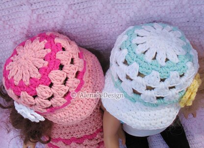 Visor Lace Doll Hat