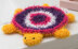 Turtle Bath Scrubby in Red Heart Scrubby - LW4506 - Downloadable PDF