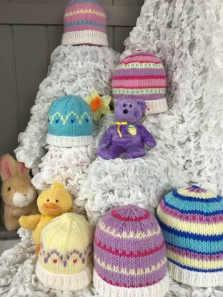 Easter Bonnets for Preemies
