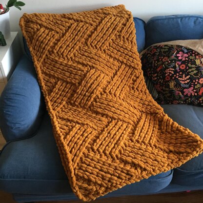 Herringbone Throw Blanket