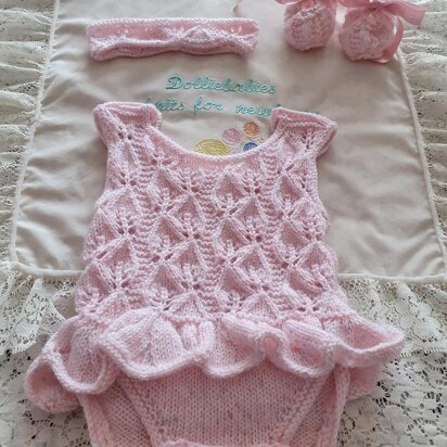90. frilled lacy bodysuit