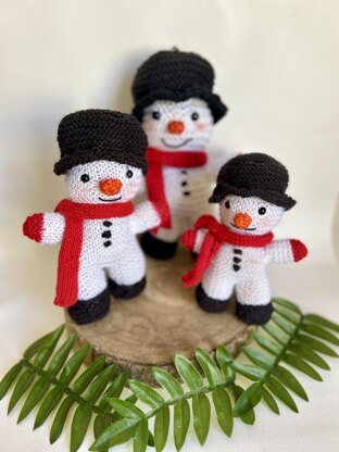 Snowman Knitting Pattern