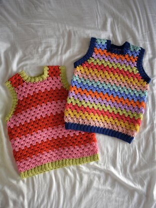 Granny Stripes Vest