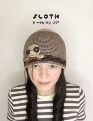 Sloth Adult Beanie / Hat / Bucket / Cap / Toque by Kittying