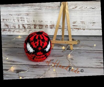 Web Shooter Chocolate Orange Cover Knitting Pattern