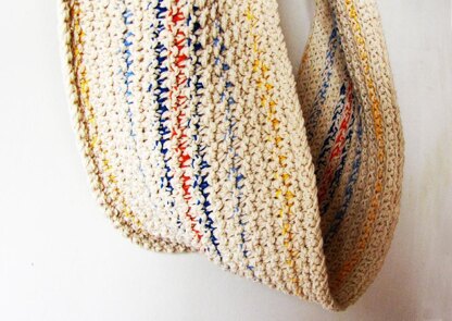 Pearl stitch cowl