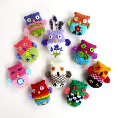 10 Tiny Owls