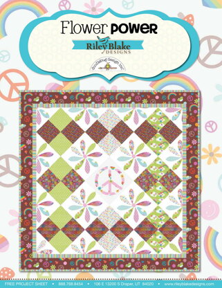 Riley Blake Flower Power - Downloadable PDF