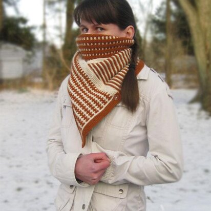 Geometric Illusion Cowl / Scarf