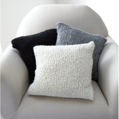 "Envelope Cushion" - Cushion Knitting Pattern For Home in Debbie Bliss Lara