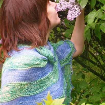 Jacaranda Shawl