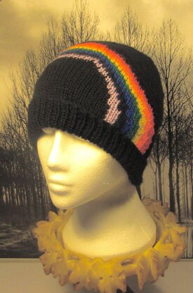 RAINBOW BEANIE HAT