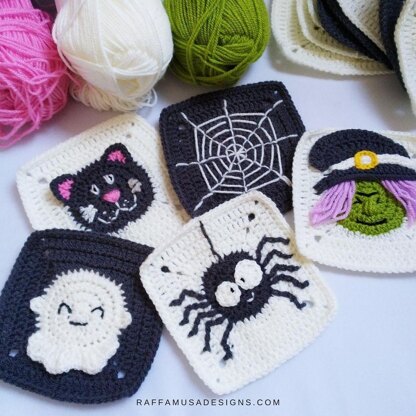 Black Cat Granny Square