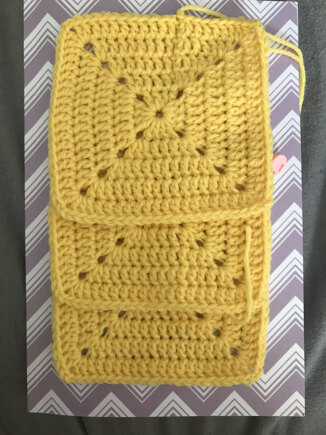 Solid Square Blanket #2