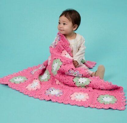 Red heart soft online baby steps blanket pattern