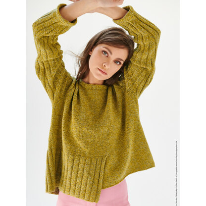 Lana Grossa 18 Pullover in Mary's Tweed PDF