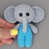 Amigurumi elephant