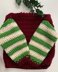 Stripy Kids Christmas Sweater, Elf design