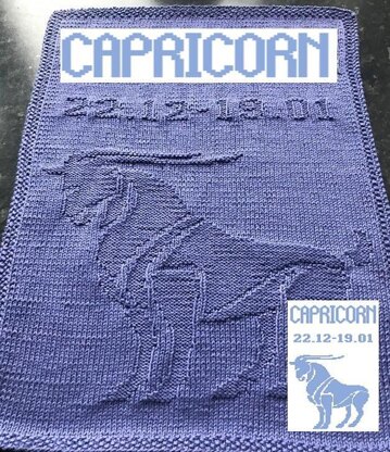 Nr. 555 Zodiac Capricorn 22.12 - 19.01 guest towel