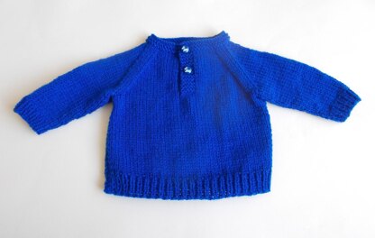 RUBEN Baby Boy Jumper Knitting pattern by Marianna's Lazy Daisy Designs ...