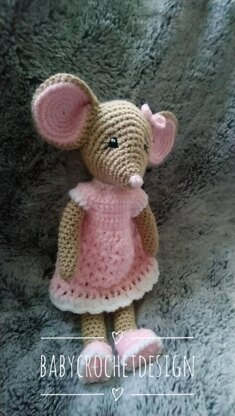 Marley and Molly Mouse Amigurumi