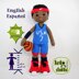 Crochet doll pattern, Amigurumi doll pattern, Medium doll, 18"/46cm, Devan