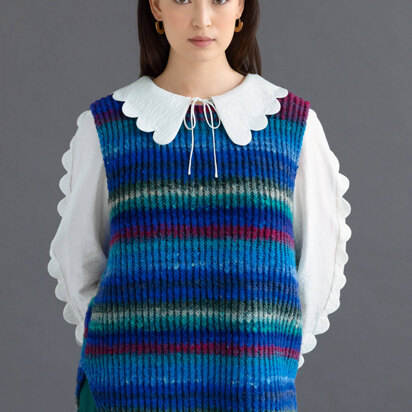 Amondine Vest in Noro Kureyon - 01 - PDF