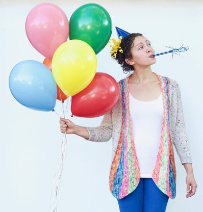 Rainbow Party Cardi