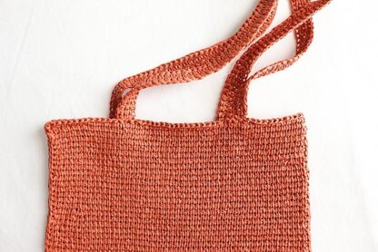 Tunisian Raffia Tote