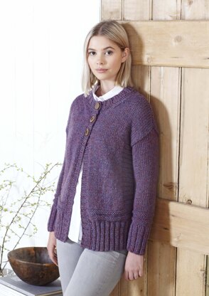 Ladies Sweater & Cardigan in King Cole Big Value Poplar Chunky  - 5498 - Leaflet