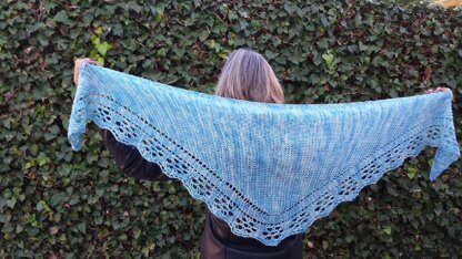 Ocean Spray Shawl